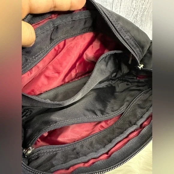 BURBERRY classic plaid belt bag / body bag in black - Picture 16 of 16